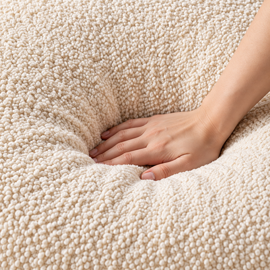 Bouclé Floor Lounger ☁️