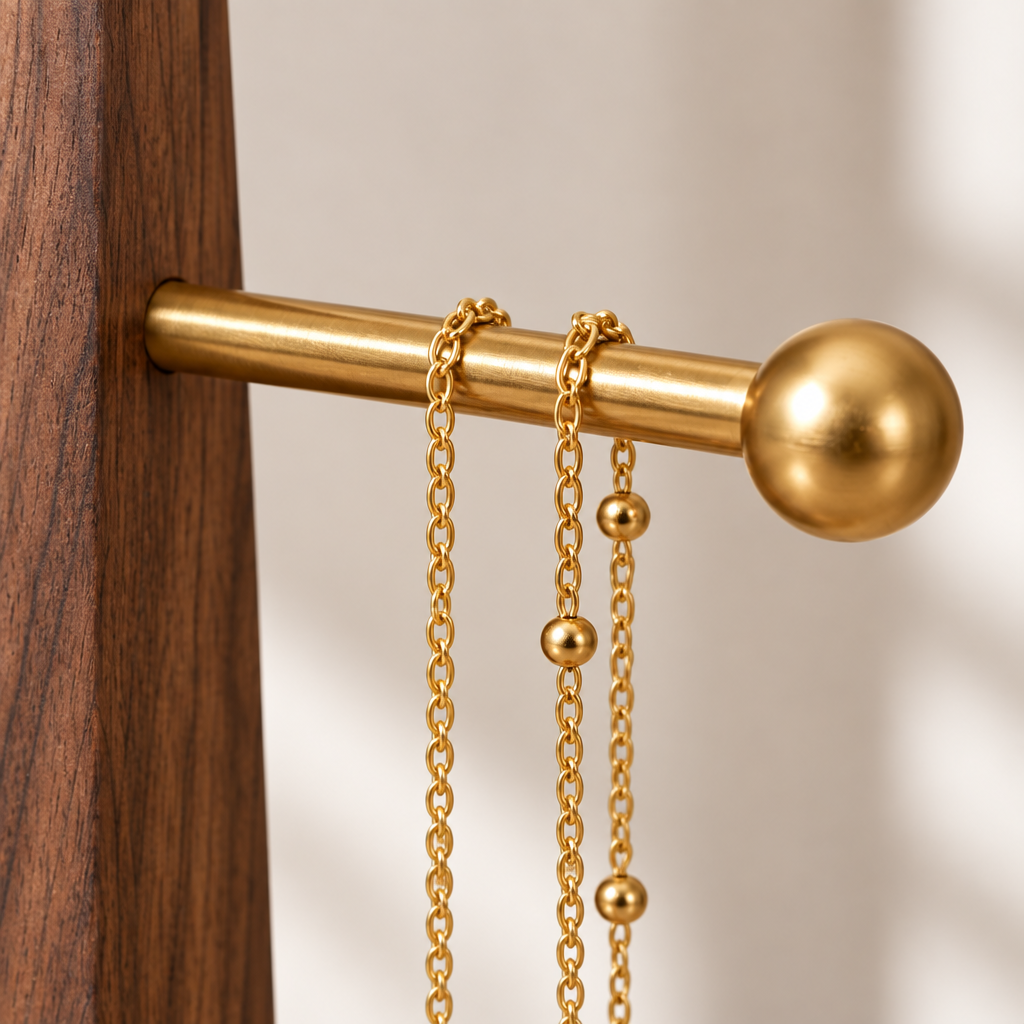Solid Wood Jewelry Tree