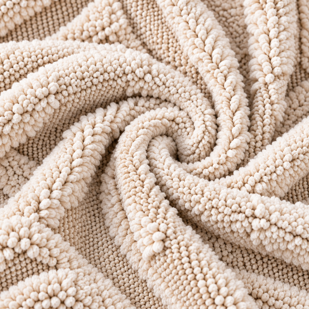 Tufted Boho Throw Blanket