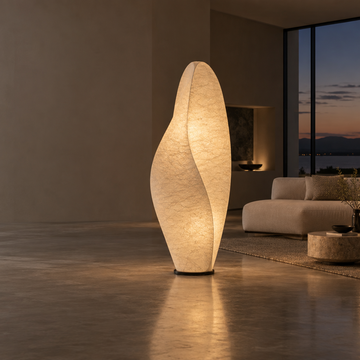 Shoji Washi Paper Floor Lamp