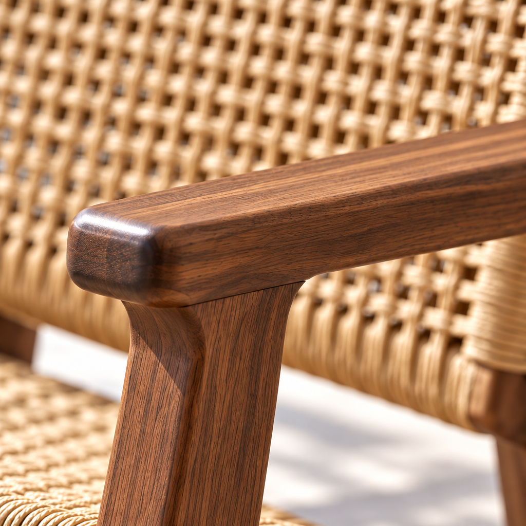 Solis Natural Woven Lounger