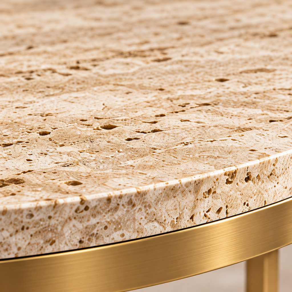 Travertine Nesting Coffee Tables 🪐