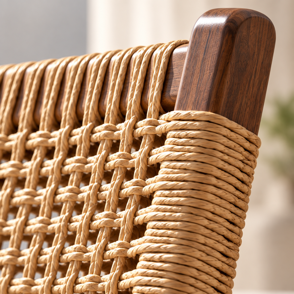 Solis Natural Woven Lounger