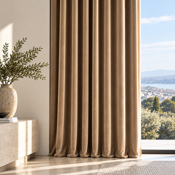 Matte Velvet Thermal Blackout Drapes